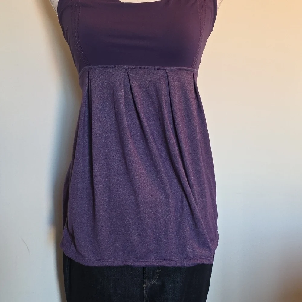 Lululemon Athletica Purple Tank Top